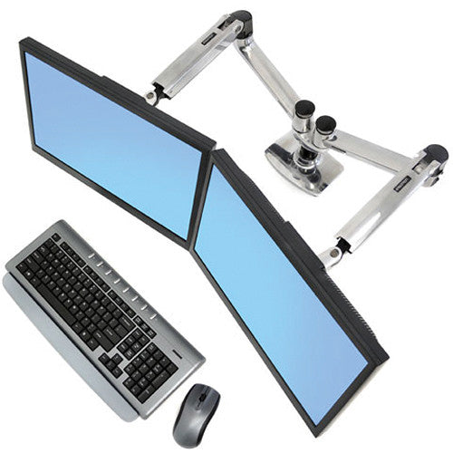 LX Dual Side-by-Side Arm (polished aluminum)