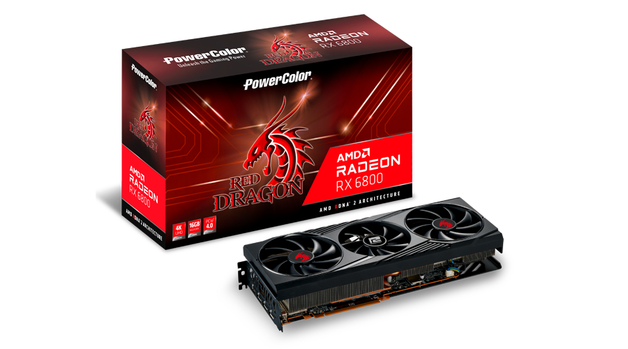 Red Dragon AMD Radeon RX6800XT 16GB GDDR6